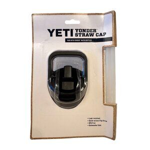 Yeti Younder Straw Cap For Water Bottles Two Staws NWB
